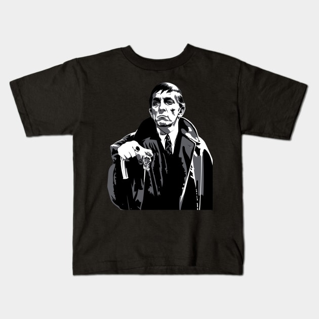 Dark Shadows - Barnabas Collins 2 Kids T-Shirt by Lunettarose